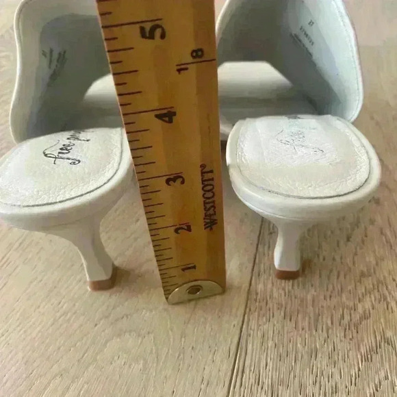 Free People Cara Mule White Size 37 - Picture 5 of 5